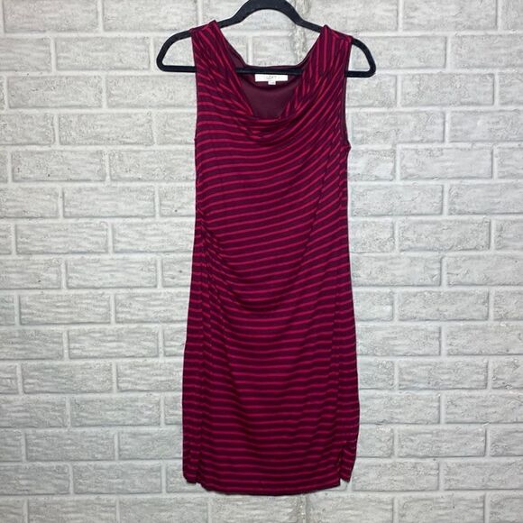 Loft Striped Dress GUC Women's Size Small - Picture 2 of 8
